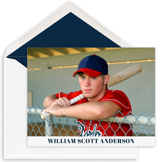 Cooper Folded Photo Note Cards