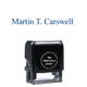 Single Line Rectangular Self Inking Stamp Image 1 of 2