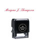Single Line Rectangular Self Inking Stamp Image 2 of 2