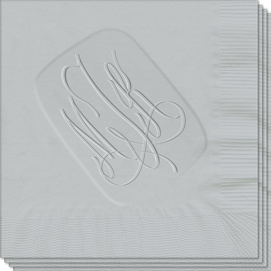 Virginia Embossed Beverage Napkins