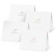 Elegant Script Initial Folded Note Card Collection Image 4 of 4