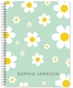 Floating Daisies Spiral Notebook Image 1 of 7