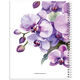 Purple Orchids Spiral Notebook Image 2 of 7