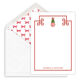 Holiday Topiary Petite Flat Note Cards Image 1 of 2