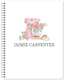 Pink Mixer Spiral Notebook Image 1 of 8