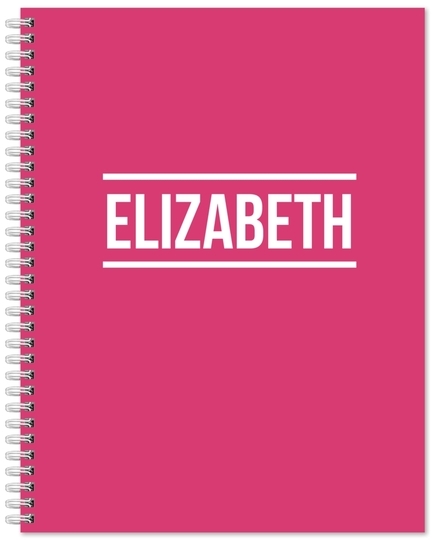 Classic Lines Spiral Notebook