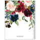 Burgundy Floral Spiral Notebook Image 3 of 7