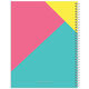 Pink Colorblock Spiral Notebook Image 2 of 8