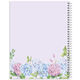 Hydrangea Border Spiral Notebook Image 3 of 8