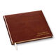 In Loving Memory Hardcover Leather Funeral Guest Book Image 1 of 11
