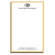 Essential Border Monogram Notepads Image 1 of 6