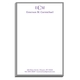Essential Border Monogram Notepads Image 3 of 6