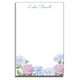 Hydrangea Border Notepads Image 1 of 2