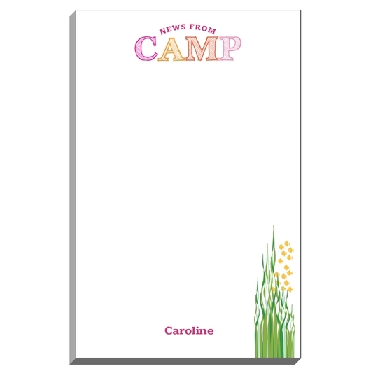 Pink Under The Sea Camp Notepads