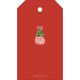Holiday Topiary Hanging Gift Tags Image 2 of 2