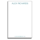 Modern Large Name Notepads Image 1 of 2