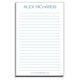 Modern Large Name Notepads Image 2 of 2