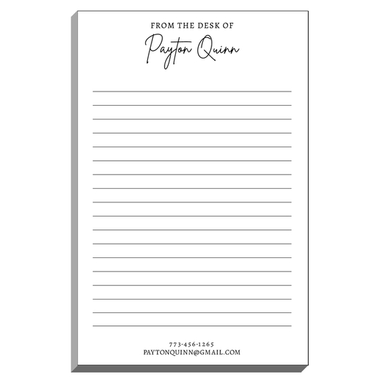 From The Desk Of Notepads
