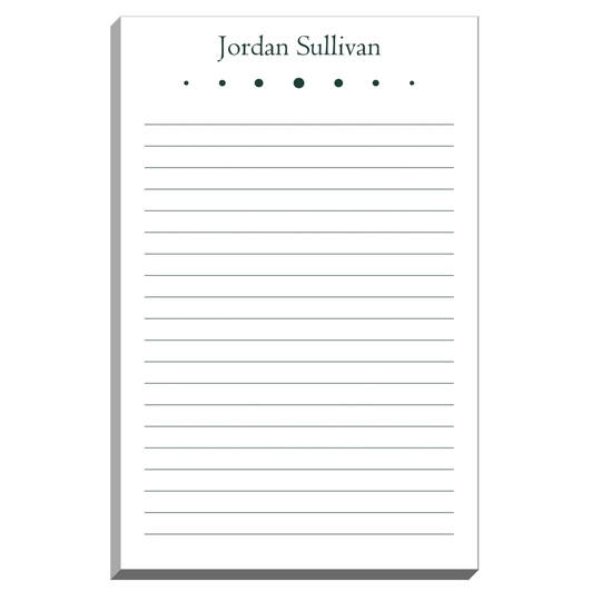 Row of Dots Notepads