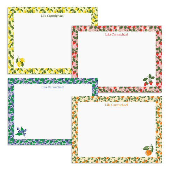 Sweet Orchard Flat Note Card Collection