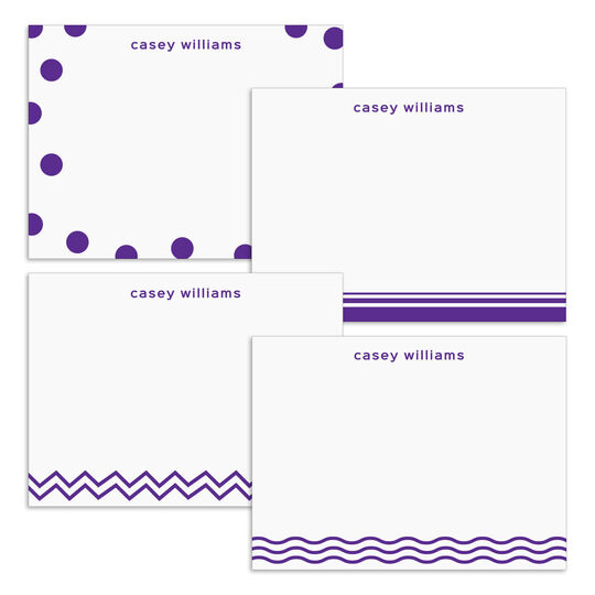 Darling Borders Flat Note Card Collection