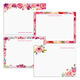 Blushing Beauty Flat Note Card Collection Image 1 of 2