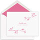 Sketched Branches Thank You Folded Note Cards - Raised Ink Image 4 of 5