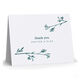 Sketched Branches Thank You Folded Note Cards - Raised Ink Image 5 of 5
