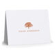 Oak Tree Folded Note Cards - Letterpress Image 4 of 5