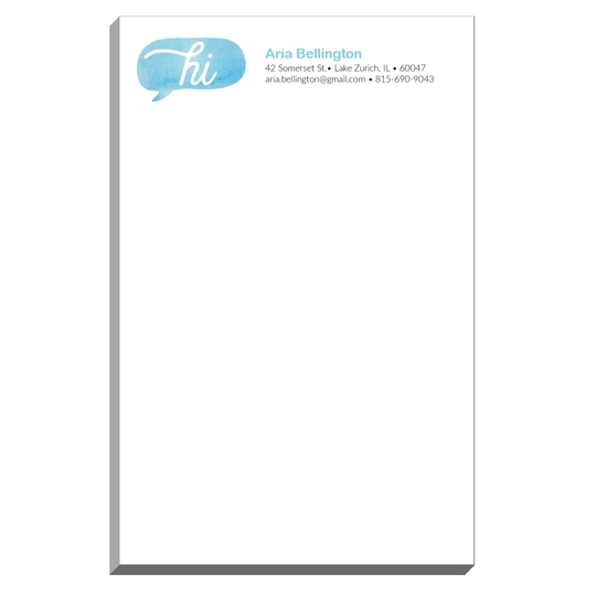 Speech Bubble Notepads