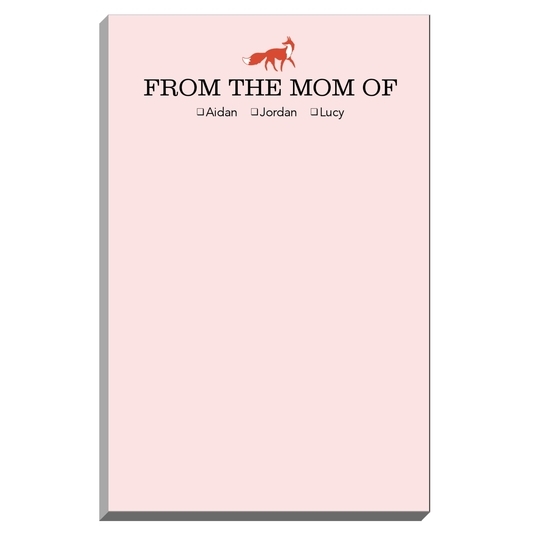 Fox Mommy Notepads