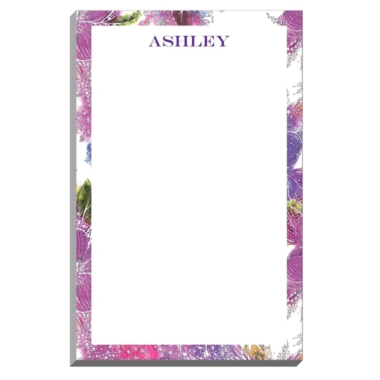 Floral Painting Notepad