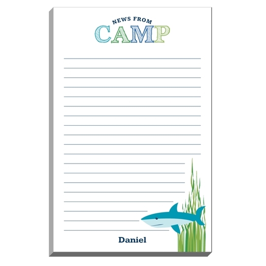 Blue Under the Sea Camp Notepads