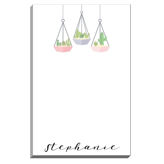 Hanging Succulents Notepads