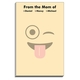 Yellow Silly Emoji Notepads Image 1 of 2