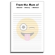 Emoji Silly Mommy Notepads Image 1 of 2