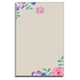 Floral Monogram Notepad Image 1 of 2