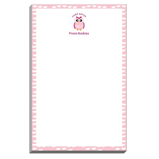 Owl Camp Notepads