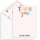 Funky Thank You Flat Note Cards Image 1 of 2