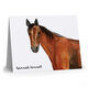 Horse Portrait Folded Note Cards Image 5 of 5
