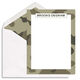 Camouflage Border Flat Note Cards with Optional Writing Lines Image 1 of 3