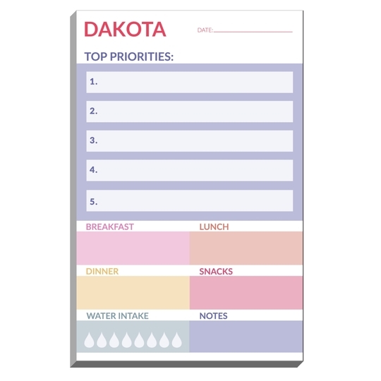 Pastel Time Blocking Notepads