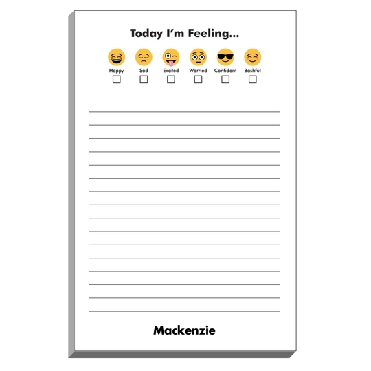 Emoji Today I’m Feeling Notepads