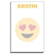 Bold Emoji Heart Eyes Notepads Image 1 of 2