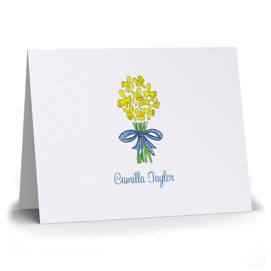 Bunch of Daffodils Folded Note Cards