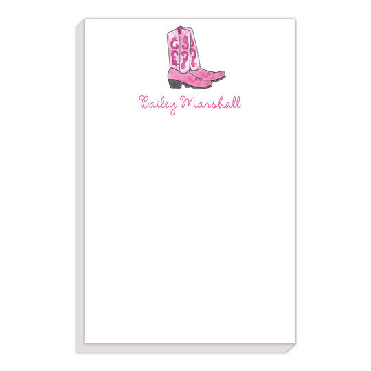 Cowgirl Boots Notepads