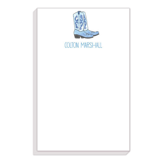 Cowboy Boots Notepads