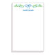 Sweet Blue Floral Notepads Image 1 of 2
