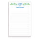 Sweet Blue Floral Notepads Image 2 of 2
