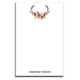 White Decorated Antler Notepads Image 1 of 2